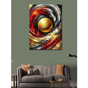 Kanvas Tablo Galaksi Döngüsü Ve Gezegen 100x140 cm