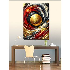 Kanvas Tablo Galaksi Döngüsü Ve Gezegen 50x70 cm