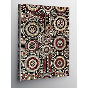 Kanvas Tablo Aborjin Sanatı Deseni 100x140 cm