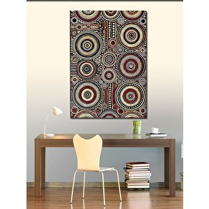 Kanvas Tablo Aborjin Sanatı Deseni 100x140 cm