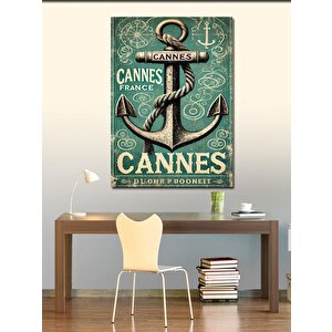 Kanvas Tablo Cannes Ve Denizcilik 50x70 cm