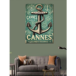 Kanvas Tablo Cannes Ve Denizcilik 50x70 cm