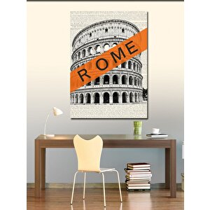 Kanvas Tablo Roma Ve Tarih 50x70 cm