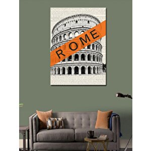 Kanvas Tablo Roma Ve Tarih 50x70 cm