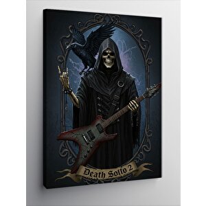 Kanvas Tablo Karanlık Grim Reaper 70x100 cm