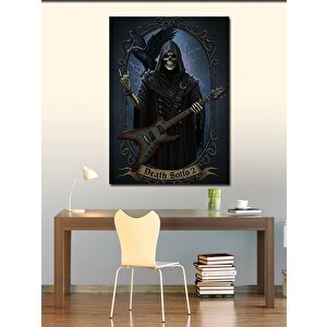 Kanvas Tablo Karanlık Grim Reaper 70x100 cm