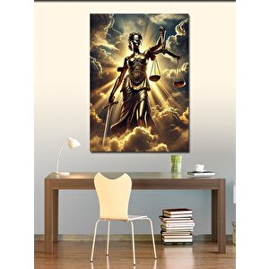 Kanvas Tablo Adalet Heykeli 70x100 cm
