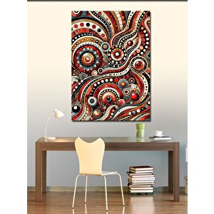 Kanvas Tablo Aborjin Sanatı Ve Desenler 100x140 cm