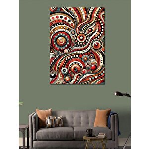 Kanvas Tablo Aborjin Sanatı Ve Desenler 100x140 cm