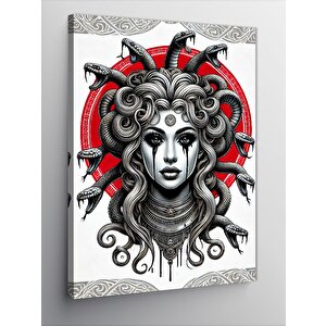 Kanvas Tablo Medusa Portresi 100x140 cm