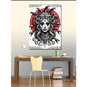 Kanvas Tablo Medusa Portresi 100x140 cm
