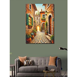 Kanvas Tablo Tarihi Avrupa Sokağı 50x70 cm