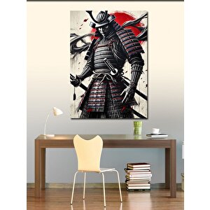 Kanvas Tablo Samuray Zırhı Ve Kılıç 100x140 cm