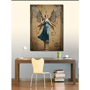 Kanvas Tablo Melek Heykeli Figürü 70x100 cm