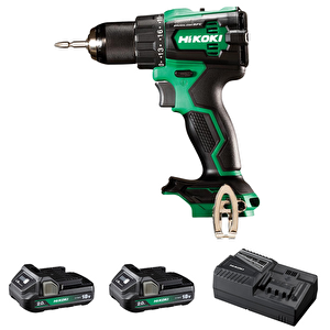 Dv18de-2.0 18v/2.0ah 70nm Çift Akülü Şarjlı Darbeli Kömürsüz Matkap