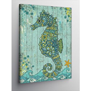 Kanvas Tablo Denizatı Ve Yıldızlar 70x100 cm