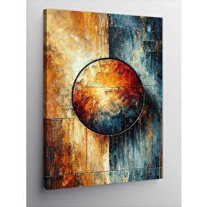 Kanvas Tablo Gezegen Manzarası Sanatı 70x100 cm