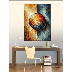Kanvas Tablo Gezegen Manzarası Sanatı 70x100 cm