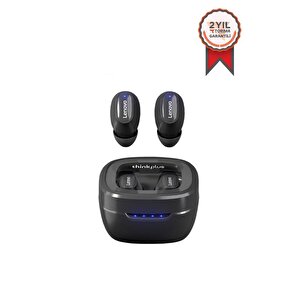 Lenovo Xt62 Kulaklık Bluetooth 5.3 Kablosuz Kulakiçi Kulaklık Hd Çağrı Siyah