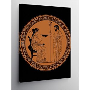 Kanvas Tablo Antik Yunan Sanatı Ve Sembolizm 70x100 cm