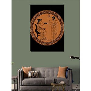 Kanvas Tablo Antik Yunan Sanatı Ve Sembolizm 70x100 cm