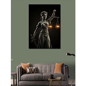 Kanvas Tablo Adaletin Terazisi 70x100 cm