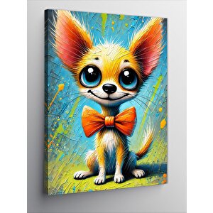 Kanvas Tablo Sevimli Fennec Tilkisi 100x140 cm