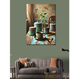 Kanvas Tablo Eski Mutfağın Detayları 70x100 cm
