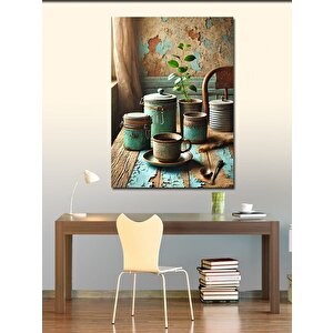 Kanvas Tablo Eski Mutfağın Detayları 50x70 cm