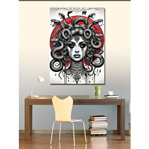 Kanvas Tablo Medusa Ve Mitolojik Portre 70x100 cm