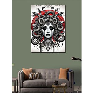 Kanvas Tablo Medusa Ve Mitolojik Portre 70x100 cm