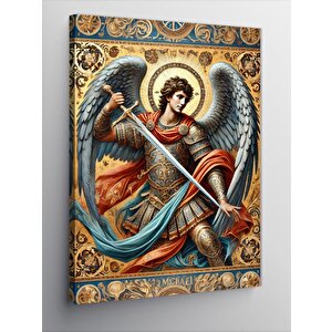 Kanvas Tablo Melek Ve Mızrak 70x100 cm