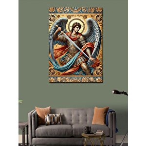 Kanvas Tablo Melek Ve Mızrak 70x100 cm
