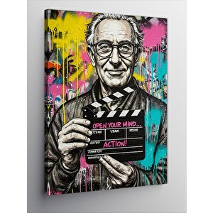 Kanvas Tablo Fikir Açan Adam Posteri 70x100 cm