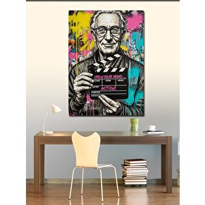 Kanvas Tablo Fikir Açan Adam Posteri 70x100 cm