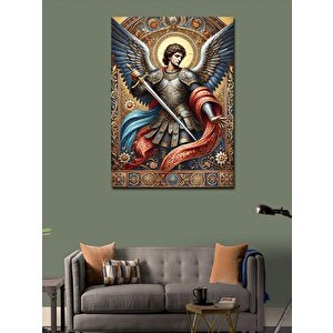 Kanvas Tablo Melek Ve Kılıç Sanatı 100x140 cm