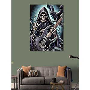 Kanvas Tablo Karanlık Grim Reaper 100x140 cm