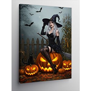 Kanvas Tablo Cadılar Bayramı Gecesi 50x70 cm