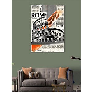 Kanvas Tablo Roma Kolezyum Posteri 50x70 cm