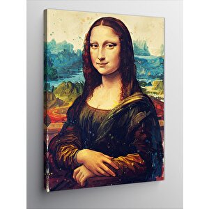 Kanvas Tablo Mona Lisa Portresi 70x100 cm