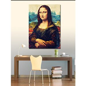 Kanvas Tablo Mona Lisa Portresi 70x100 cm