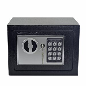 Elektronik Şifreli Ve Kilitli Çelik Kutu Kasa 23x17