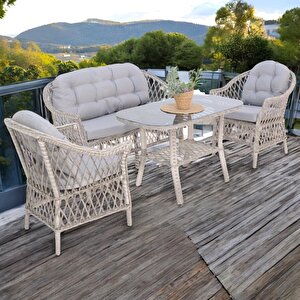 Eterna X | Rehome İkili Rattan Bahçe Oturma Grubu | 707