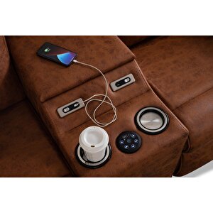 Babil İkili Sinema Koltuğu | Rehome İkili Koltuk | 205x97x110 Cm