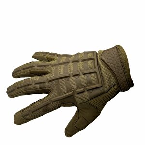 Kauçuk Masfal L Beden Cay232 Taktikal Eldiven Wolf Brown