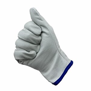 Hakiki L-xl Deri Sürücü Koruyucu Eldiven İş Eldiveni
