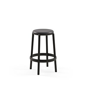 Duo Bar Sandalyesi̇  2 Li̇ 65 Cm Si̇yah