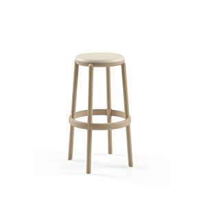 Duo Bar Sandalyesi̇ 2 Li̇ 75 Cm Bej