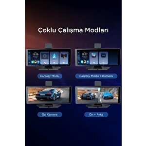 T94c41 Wifi Bluetooth 4k Carplay Ön-arka Araç Kamerası