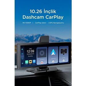 Torima T94c41 Wifi Bluetooth 4k Carplay Ön-arka Araç Kamerası